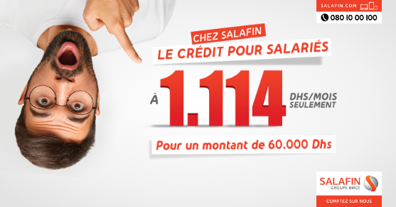 Offre salariés 60 000 DH - Février