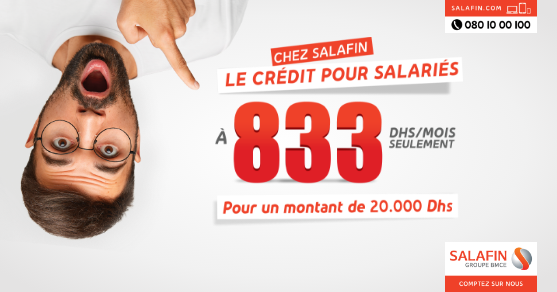 Offre salariés 20 000 DH - Février