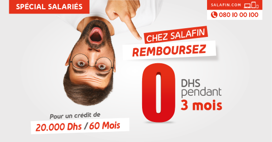 Offre salariés 20 000 DH Différé